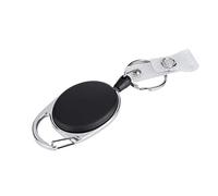 Sonew Porte-Clés Rétractable en Corde de Nylon avec Clamp/Holder - pour Badges d'identification, Clés et Plus Encore