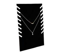 Sonew Porte Collier, Présentoir à Bijoux - Présentoir avec Pendentif, Porte-Bijoux (Noir)