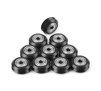 Sonew Poulle en Plastique de Haute Précision pour Imprimantes 3D avec Roulements de qualité Moteur de 25 Mm de Diamètre de Diamètre pour une durabilité et une Résistance à la Frottement - 10 Pack