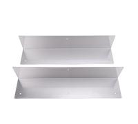 Sonew Protections d'angle en Acier Inoxydable, Protections d'angle de Revêtement à 89 Degrés, Paquet de 2 'angle de Mur Extérieur pour Réparation de Murs Extérieurs et de Murs Extérieurs,