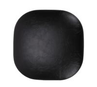 Sonew Repose Main Manucure Compact en Cuir PU, Coussin de Main Portable Doux, Stable 16x16 Cm, for Salon et Usage à Domicile (BLACK)