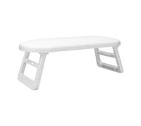 Sonew Repose Main Manucure, Coussin Accoudoir pour Ongles avec Pieds de Support et Base Antidérapante for Salon et Utilisation à Domicile (WHITE)