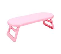 Sonew Repose Main Manucure, Coussin Accoudoir pour Ongles avec Pieds de Support et Base Antidérapante for Salon et Utilisation à Domicile (PINK)