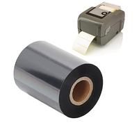 Sonew Ruban de Transfert Thermique, Accessoire D' de Codes à Barres D'autocollant D'étiquette, adapté au Ruban D'étiquettes, Imprimante D'étiquettes, Imprimante de Codes à