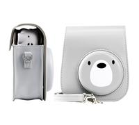 Sonew Sac Photo Rétro élégant en PU avec Sangle pour Appareil Photo Mini11 - Pochette de Protection et Conception à Accès Rapide