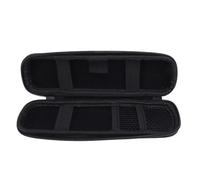 Sonew Sac Porte-Pinceau de Maquillage de Voyage élégant, Coque Rigide en EVA, Stylo/Crayon Tactile Portable pour Les Beautés Occupées (Black)