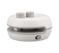 Sonew Scelleuse de Sacs 2 en 1 avec Cutter - Scelleuse Alimentaire Portable Rechargeable pour Sacs à Chips, Collations et Pochettes de Rangement en Plastique, Batterie 400 MAh Chargée par USB, (WHITE)