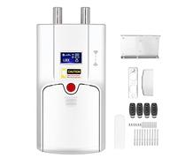 Sonew Serrure de Porte Intelligente Bluetooth Touch, Serrure électronique à Télécommande sans Clé avec 4 Télécommandes (alliage de Zinc)