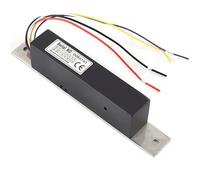 Sonew Serrures électromagnétiques de 12V / 24V, rétroaction magnétique électrique de signal d'accès de contrôle d'accès de serrure d'Alluminum pour la porte en verre/porte en bois