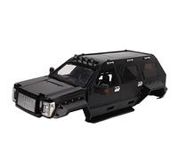 Sonew Shell DE Carrosserie DE Voiture RC 324 Mm Réaliste avec Caractéristiques DE Simulation élevées, Plastique Rigide Noir 1/10 RC Accessoires DE Carre pour ET MODÈLES AXIAL SCX10