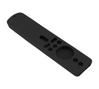 Sonew Silicone pour TV Stick 4K avec - Design Antidérapant et Lanière - et étui de Télécommande élégant (Ensemble Noir)