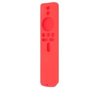 Sonew Silicone pour TV Stick 4K avec - Design Antidérapant et Lanière - et étui de Télécommande élégant (Ensemble Rouge)