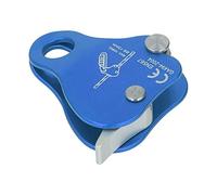 Sonew Stopper de la Corde d'escalade à Verrouillage Automatique avec Alliage d'aluminium, Correspond à 8 à 13 Mm de Diamètre, pour l'escalade en Plein Air et l'alpinisme, Noir (Blue)