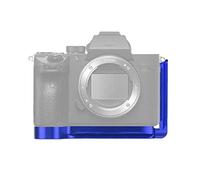Sonew Support de Caméra en Forme de L à Dégagement Rapide pour A7M3/A7R3/A9 - Poignée Verticale Robuste avec Supports d'accessoires, (Blue)