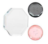 Sonew Support de colle pour cils de verre - Support de colle adhésive pour cils - Extension de cils Support de colle adhésive pour cils Tampons de greffage Outil de maquillage