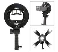 Sonew Support de Lampe Torche avec Fixation Réglable | Conception compacte, légère, pour monture , compatible avec les éclairages externes, facile à manipuler