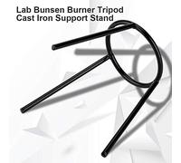 Sonew Support de Trépied de Laboratoire, Support en Acier Inoxydable pour Lampe à Alcool Bunsen, avec Filet pour Laboratoire D'enseignement de Physique et de Chimie