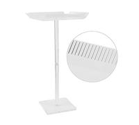 Sonew Support D'extension de Cheveux, Support D'extension de Cheveux en Acrylique, Outil de Coiffure pour Perruques, Support de Tressage Transparent Professionnel, Support de