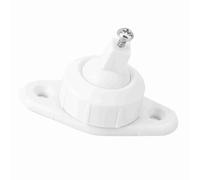 Sonew Support Mural Universel pour Détecteur de Mouvement Infrarouge Réglable avec Alarme, pour Système de sécurité Domestique. Matériau : Métal et ABS. : 6,3 X 3,1 X 2