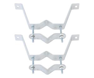 Sonew Supports de Mât d'antenne de Service pour Montage Mural, Idéaux pour la Télévision, les Mâts de Drapeau et les Cheminées