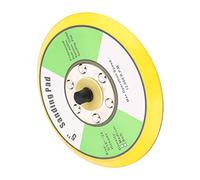 Sonew Tampon de Support de Polissage, Patch Adhésif Magique de 100 Mm et 125 Mm pour Flocage de Papier de Verre et Boule de Laine, avec Filetage Universel M8 pour Machine de (5 pouces (135 pièces))