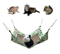 Sonew Tapis Hamac Rafraîchissant pour Petits Animaux, pour Hamster, Guinée, Lit Frais d'été avec Un Design Mignon pour Petits Animaux de Compagnie (Avocat)