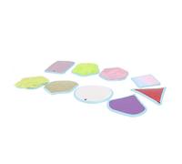 Sonew Tapis Sensoriel Miniature 9 Pièces, Jeu D'activités en Tissu Doux texturé Offrant Différentes Stimulations Tactiles pour Les Enfants Autistes et TDAH