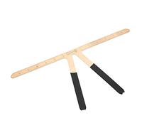 Sonew Tatouage Sourcil Règle, Règle pour Sourcils Maquillage Permanents Règle de Maquillage pour Sourcils à Trois Points de Positionnement Réutilisable Mesurer Outil pour Sourcil(doré)