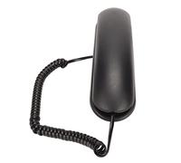 Sonew Téléphone Mural avec Gros Boutons et Fonction, Téléphone Filaire élégant pour la Maison et Le Bureau, (Black)