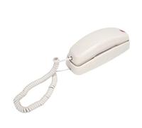 Sonew Téléphone Résidentiel Filaire adapté aux Personnes âgées avec Contrôle du Volume, Conception à Gros Boutons pour Une Utilisation Facile - Support Mural ou de Bureau (Beige)