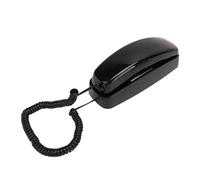Sonew Téléphone Résidentiel Filaire adapté aux Personnes âgées avec Contrôle du Volume, Conception à Gros Boutons pour Une Utilisation Facile - Support Mural ou de Bureau (Black)