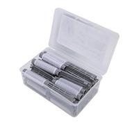 Sonew Tiges de Permanente de Cheveux, 20 Pièces Bigoudis Dommages avec Conception de Verrouillage en Peluche, pour Femmes Cheveux Longs et Courts Outils de Coiffure Bricolage Rose (GREY)