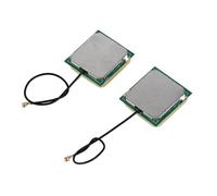 Sonew 【Titre】 2 Pièces de Positionnement D'antenne GPS en Céramique + Module Actif 28DBi à Gain élevé intégré à Fréquence BD 2