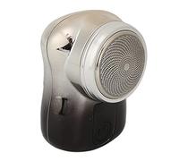 Sonew Tondeuse à Barbe électrique, Mini Rasoir sans Fil Rechargeable USB avec Affichage LED, Tondeuse à Barbe étanche de Poche pour Hommes (Noir Argent Dégradé)