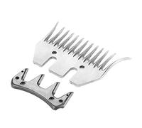 Sonew 【Tondeuses à Moutons en Acier Inoxydable Remplacement de la Coupe de Cisaillement à Haute dureté (13 Dents courbées (+ Swing))