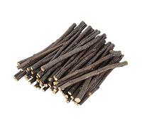 Sonew Toys à Mâcher de Pommiers Naturels pour Petits Animaux de Compagnie - 200g Applestticks pour Hamster, Lapin, Soins Dentaires pour Animaux de Compagnie - Riches en Nutriments et Texture en Bois
