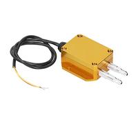 Sonew Transmetteur de Pression du Vent Jaune Fiable, Capteur Différentiel DC24V 4-20mA pour la Mesure et la stabilité (0-200 pa)