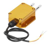 Sonew Transmetteur de Pression du Vent Jaune Fiable, Capteur Différentiel DC24V 4-20mA pour la Mesure et la stabilité (0~1Kpa)