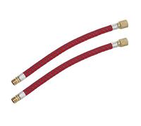 Sonew Tuyau d'extension de la Pompe à Vélo 16,6 Cm de Longueur - Conception de Soupape Double en Nylon et en Cuivre pour Le Tube du Gonflement de la Pompe à Vélo