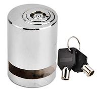 Sonew Verrou de sécurité anti-vol, serrure de sécurité à disque de frein mini en acier inoxydable pour motocyclette
