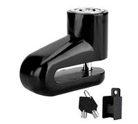 Sonew Verrouillage de Frein de Disque de Sécurité, Serrure de Rotor de Disque de Roue de Frein de Vélo de Vélo Anti-Vol de Moto de Scooter(Black)