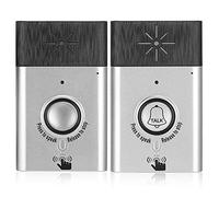 Sonew Vocale sans Fil Intelligente, Interphone Bidirectionnel pour la Maison et Le Bureau Longue Distance Fort et Clair Voice Home Security Easy Install, Blanc (sans Batterie)