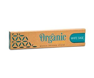 Song fo India Encens Stick Masala Bio 12 Paquets Bio (Sauge Blanche)