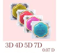 SONG LASHES 3D à 7D Éventails préfabriqués à base pointue, fine et à racine aiguë. Éventails préfabriqués pour de groupes de cils, grappes de cils, cils individuels, faux cils PBT