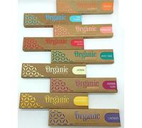 Song of India Bâtonnets d'encens Masala BIO 12 paquets (Ensemble de 9 parfums)