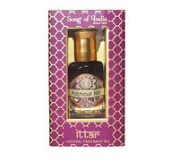 Song of India Huile de Parfum mixte Naturelle Patchouli Noir, Traditionnel Indien, Longue Tenue 10ml