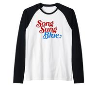Song Sung Blue Logo Manche Raglan