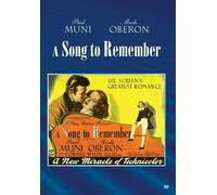 Song To Remember, A (DVD) Cornel Wilde Merle Oberon Paul Muni Sig Arno Nina Foch