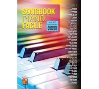 Songbook Piano Facile - Volume 1 (Livre grand format avec enregistrements audios et vidéos à télécharger)