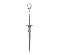 SONGCHANGJEWELRY Porte-clés Elden Ring Godslaying Blade - Figurines d'action de chevalier - Accessoires de collection - Fournitures de fête de bureau, décoration de clés, cadeaux, gris, Large